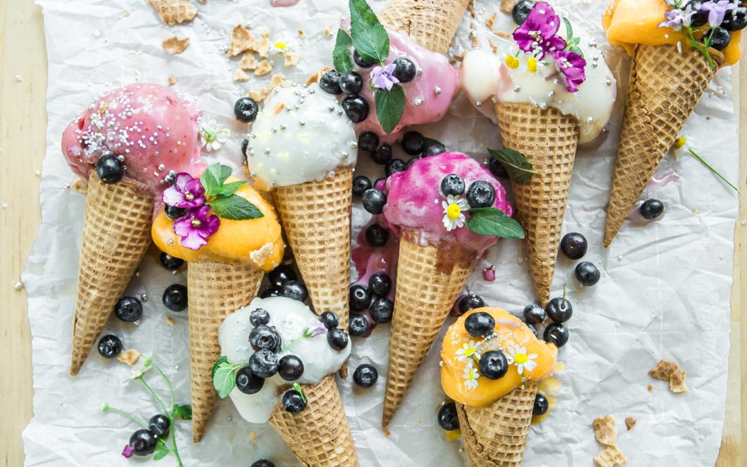 helados de frutas saludables para tu gusto